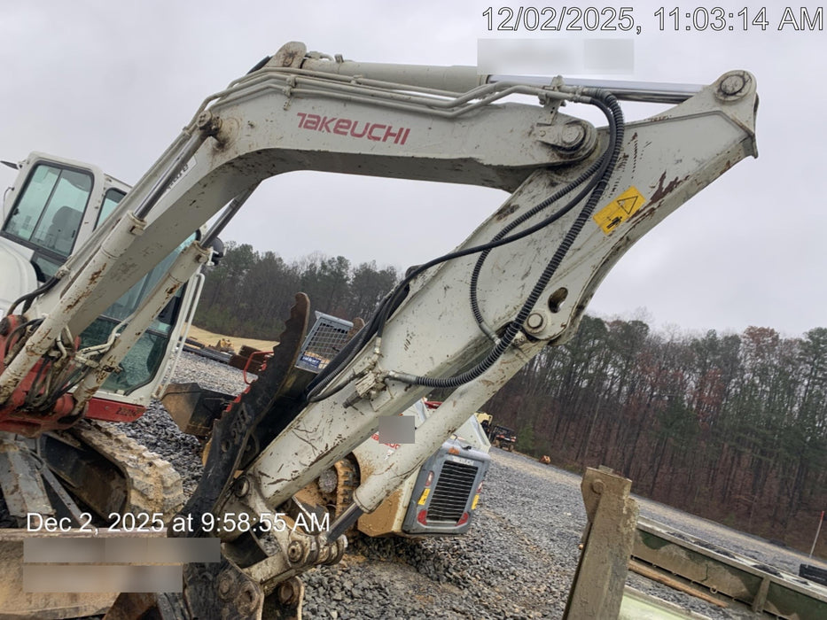 2019 Takeuchi TB290 Takeuchi TB290 Cab/Heat/AC w/Rubber Tracks, Auxiliary Hydraulics, Dozer Blade, Manual QC, 18/24/36" Buckets, Hydraulic Thumb Installed