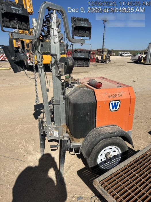 2024 Wanco WLTT-4MM4K Diesel, Deep Sea Controller, Shore Power Plug, Auto Start, (4) 350W LED Floodlights, 4kW Generator, 60 Gal Fuel Tank, 2" Ball, T3
