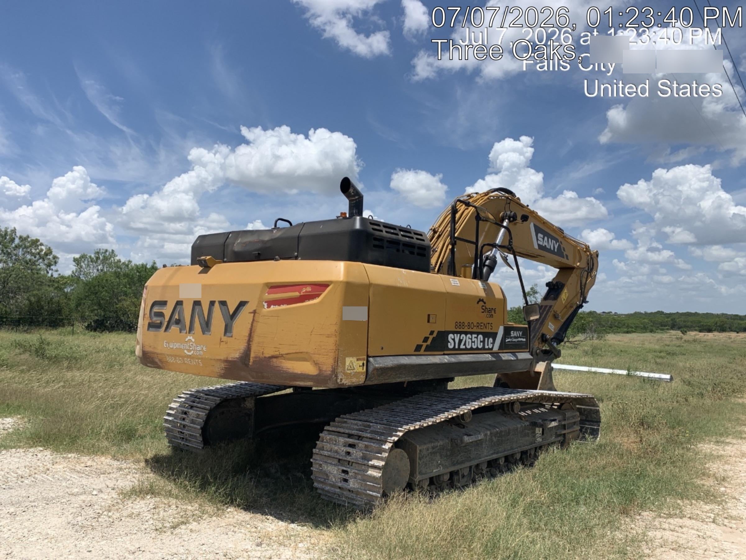 2018 SANY SY265C LC
