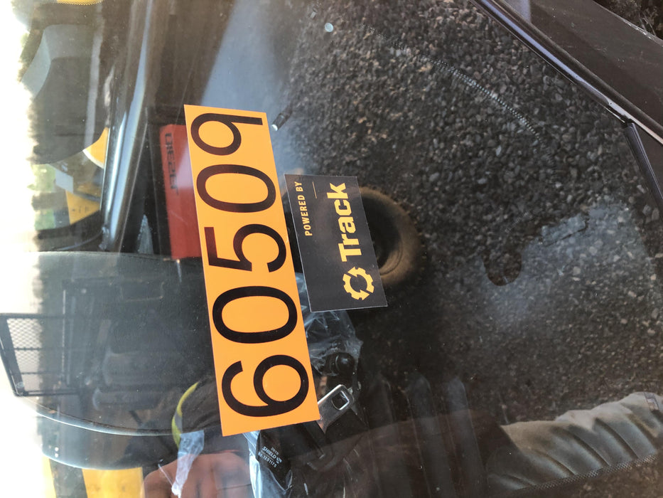 2020 JCB 510-56 Cab/Heat/Air, 74 HP, Solid Tires, STD Worklight, Beacon, Aux Hydraulics, Lifting Eye, Back up Alarm w/66" Carriage/60" Forks