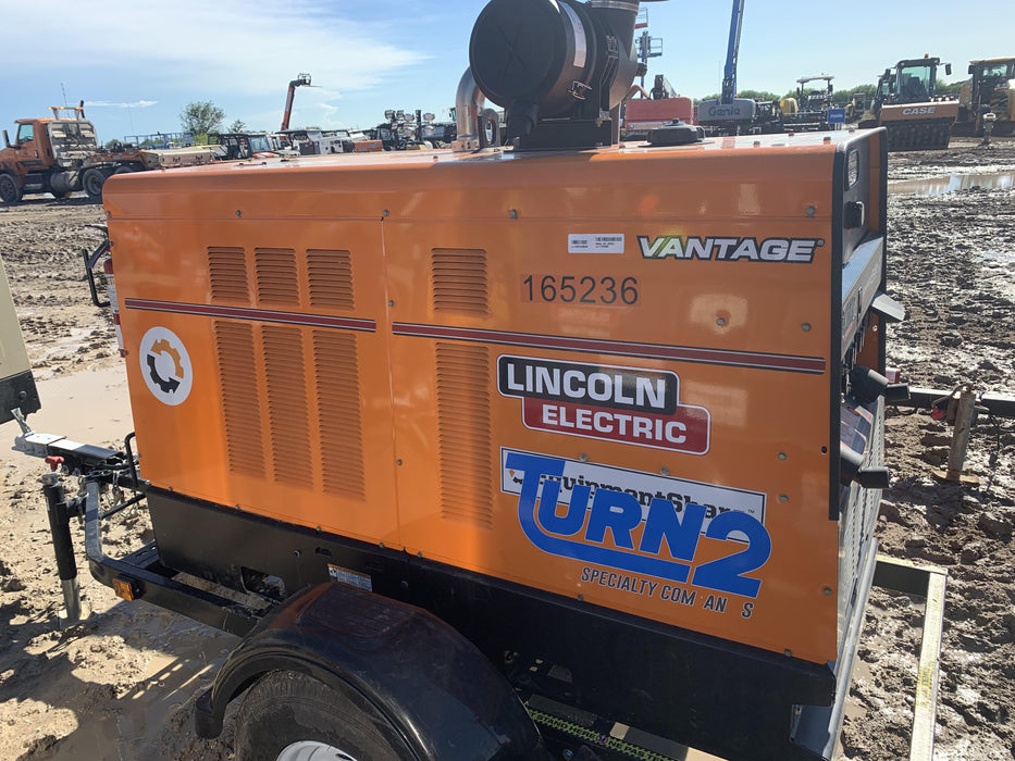 2021 Lincoln Electric Vantage 549X Ready Pak 3, ORANGE (includes trailer, cable rack, fender light kit)