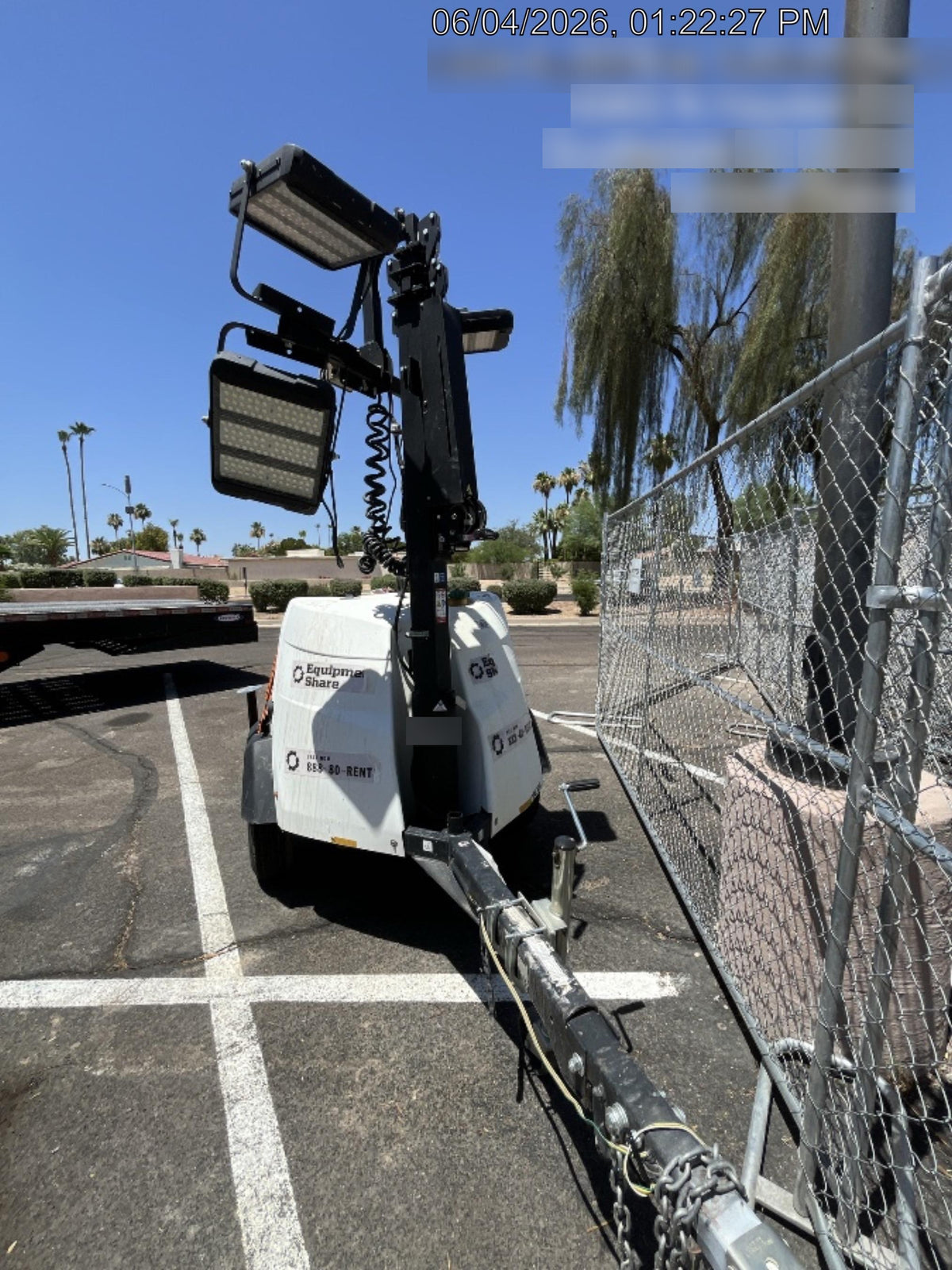 2023 Generac MLT2 Diesel, Flex Switch 120V Input, Powerzone Controller, (4) 320W LED Lights, 4kW Generator, 39.9 Gal Fuel Tank, 2" Ball, T3