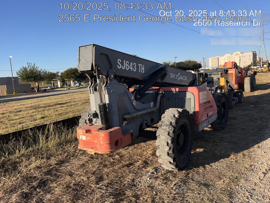 2016 Skyjack SJ643 TH Skyjack SJ643TH Telehandler