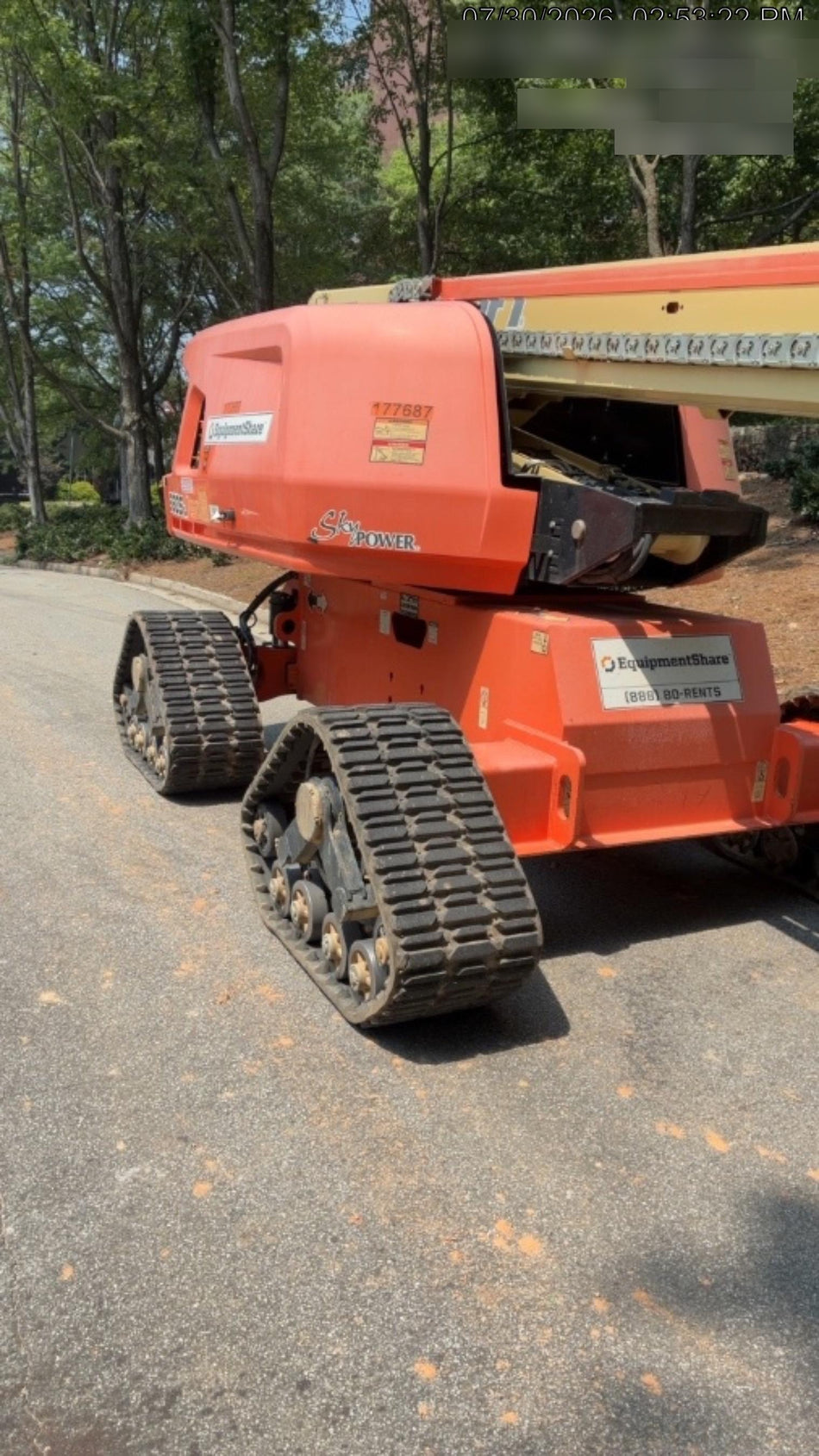 2021 JLG 660SJ Quad Track