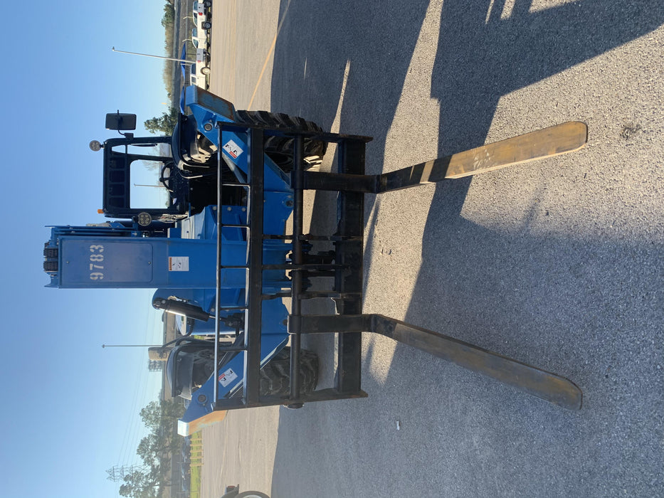 2018 Genie GTH-1056 Genie GTH-1056 w/Open ROPS, Solid Tires, Work Light/Beacon, 60" Carriage and Forks