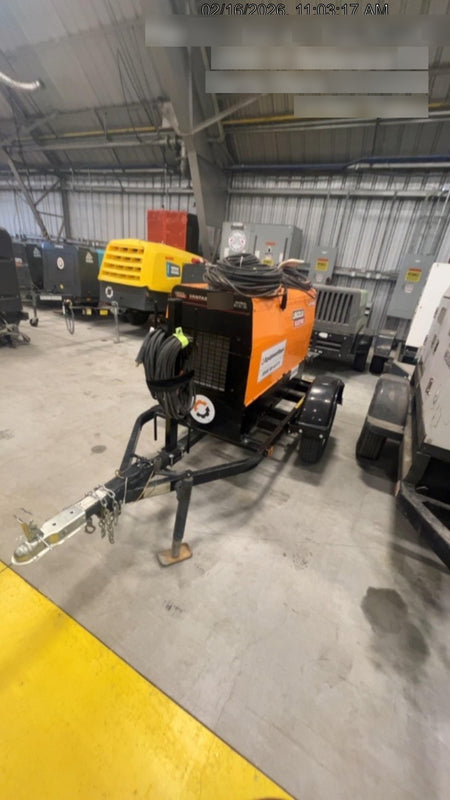 2021 Lincoln Electric Vantage 322 Vantage 322 Ready Pak 3 w/ Decals, ORANGE (includes trailer, cable rack, fender light kit) NO Telematics