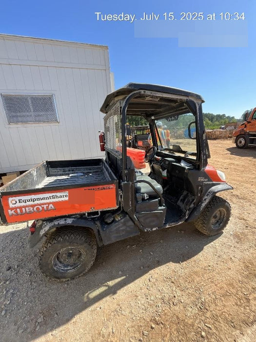 2019 Kubota RTV-X900G-H - 2 Passenger 4wd Utility Cart, LED Strobe, Windshield Tempered Glass, Plastic Canopy, Backup Alarm