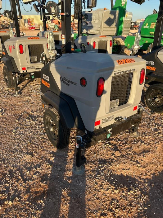 2024 Wacker Neuson LTT4 Diesel, Kohler KDW702, Deep Sea Controller, Auto Start, LED 320W, Bypass Outlet, T3