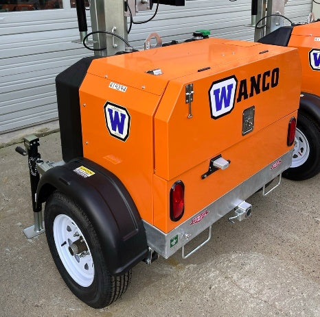 2024 Wanco WLTT-4MM4K Diesel, Deep Sea Controller, Shore Power Plug, Auto Start, (4) 350W LED Floodlights, 4kW Generator, 60 Gal Fuel Tank, 2" Ball, T3