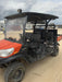 2023 Kubota RTV-X1140W-H 4WD, LED Strobe, Windshield Acrylic Clear, Plastic Canopy, Wire Harness Kit, Backup Alarm