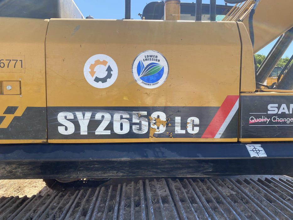 Sany SY265C SY265 Tier 4 - Cab, Hydraulic QC,  Buckets: 36" , 48"
