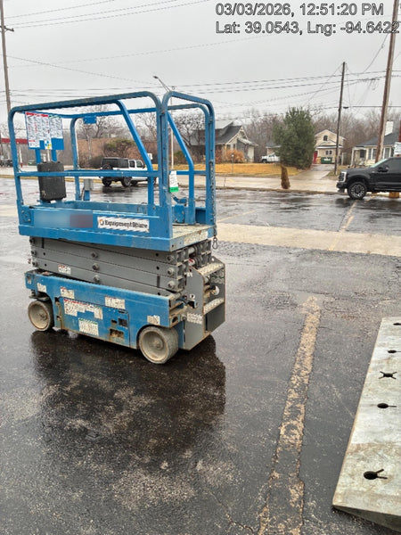 2019 Genie GS-1930 Fixed rails with chain Entry