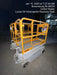 Custom Equipment HB-1430 <ul>
 <li>Hy-Brid Scissor Lift</li>
  <li>Platform capacity up to 670 lbs.</li>
  <li>Working height up to 20 ft</li>
  <li>Weighs under 1,700 lbs.</li>
  <li>Non-marking wheels </li>
</ul>