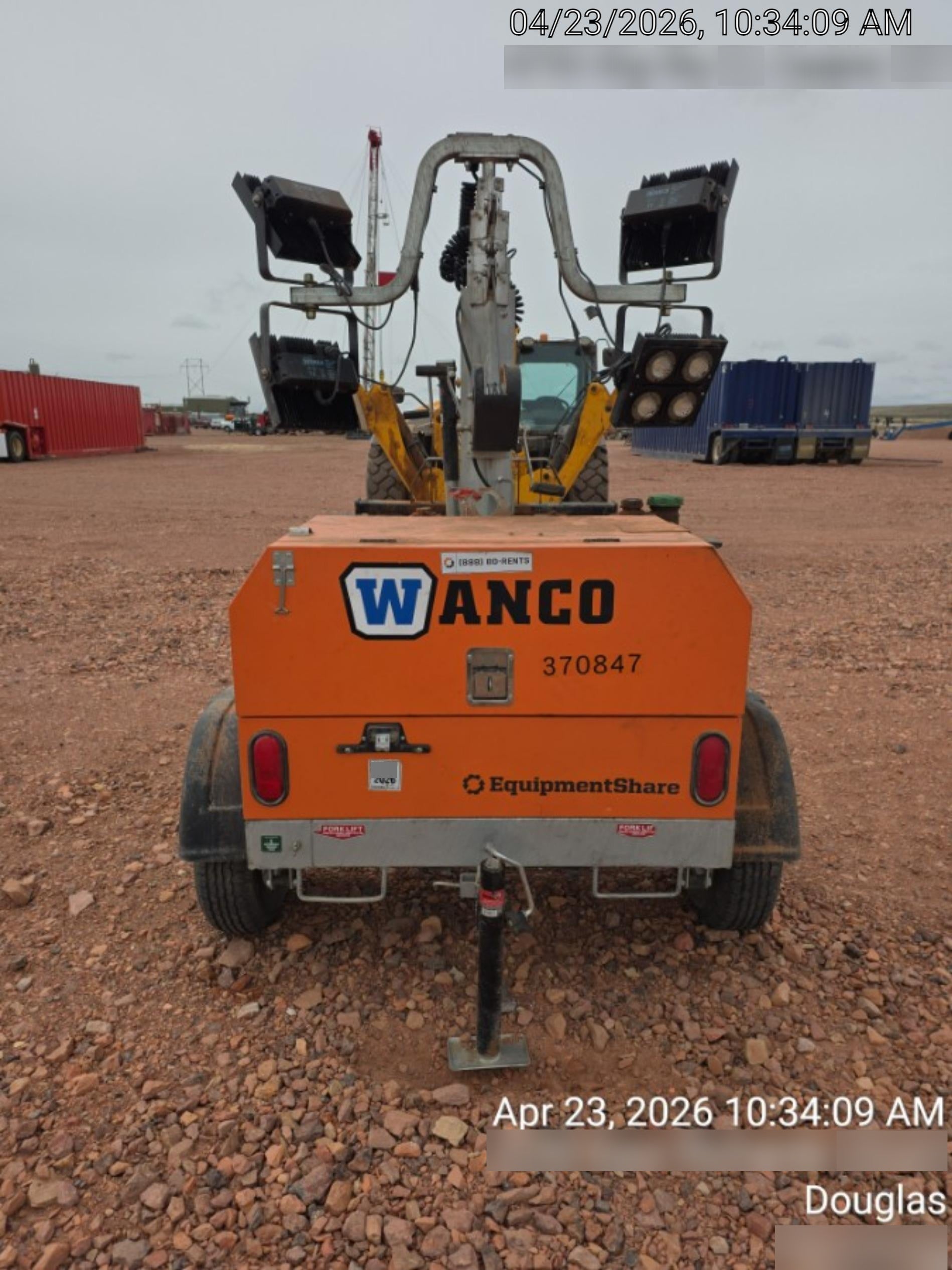 2023 Wanco WLTT-4MM4K Diesel, Deep Sea Controller, Shore Power Plug, Auto Start, (4) 350W LED Floodlights, 4kW Generator, 60 Gal Fuel Tank, 2" Ball, T3