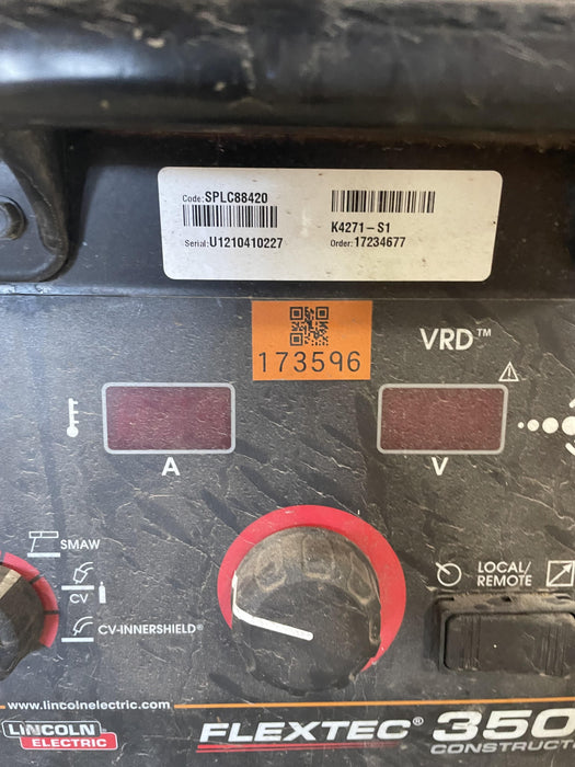 2021 LINCOLN ELECTRIC FLEXTEC 350X