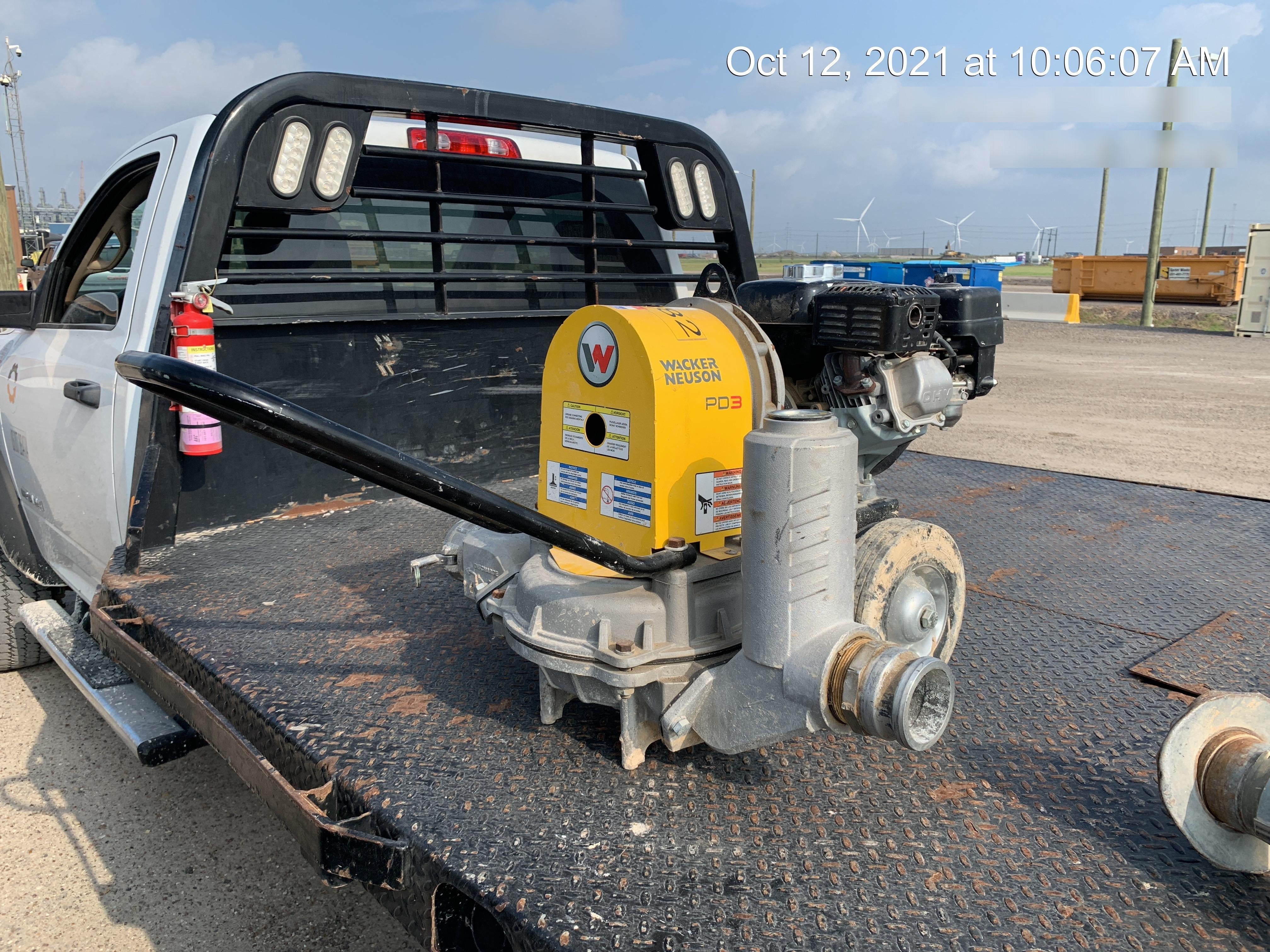 2018 WACKER NEUSON PDT3A