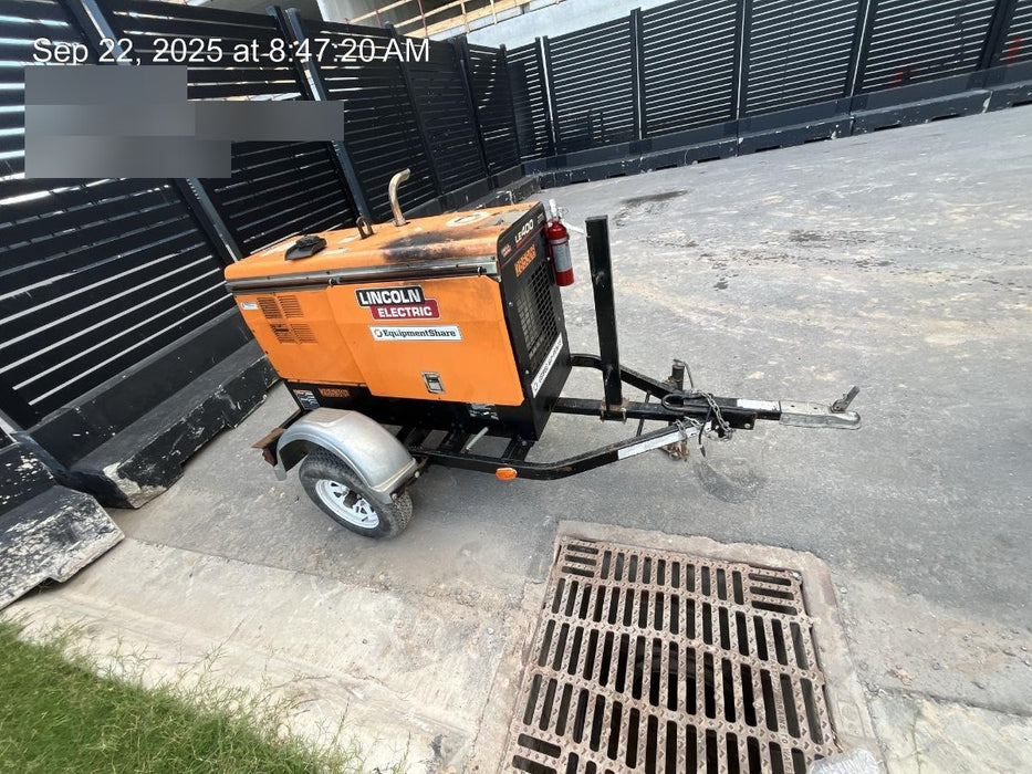 2022 Lincoln Electric LE400 Kubota V1505, Trlr, Cable Rack, Light Kit, ES Decals, T3