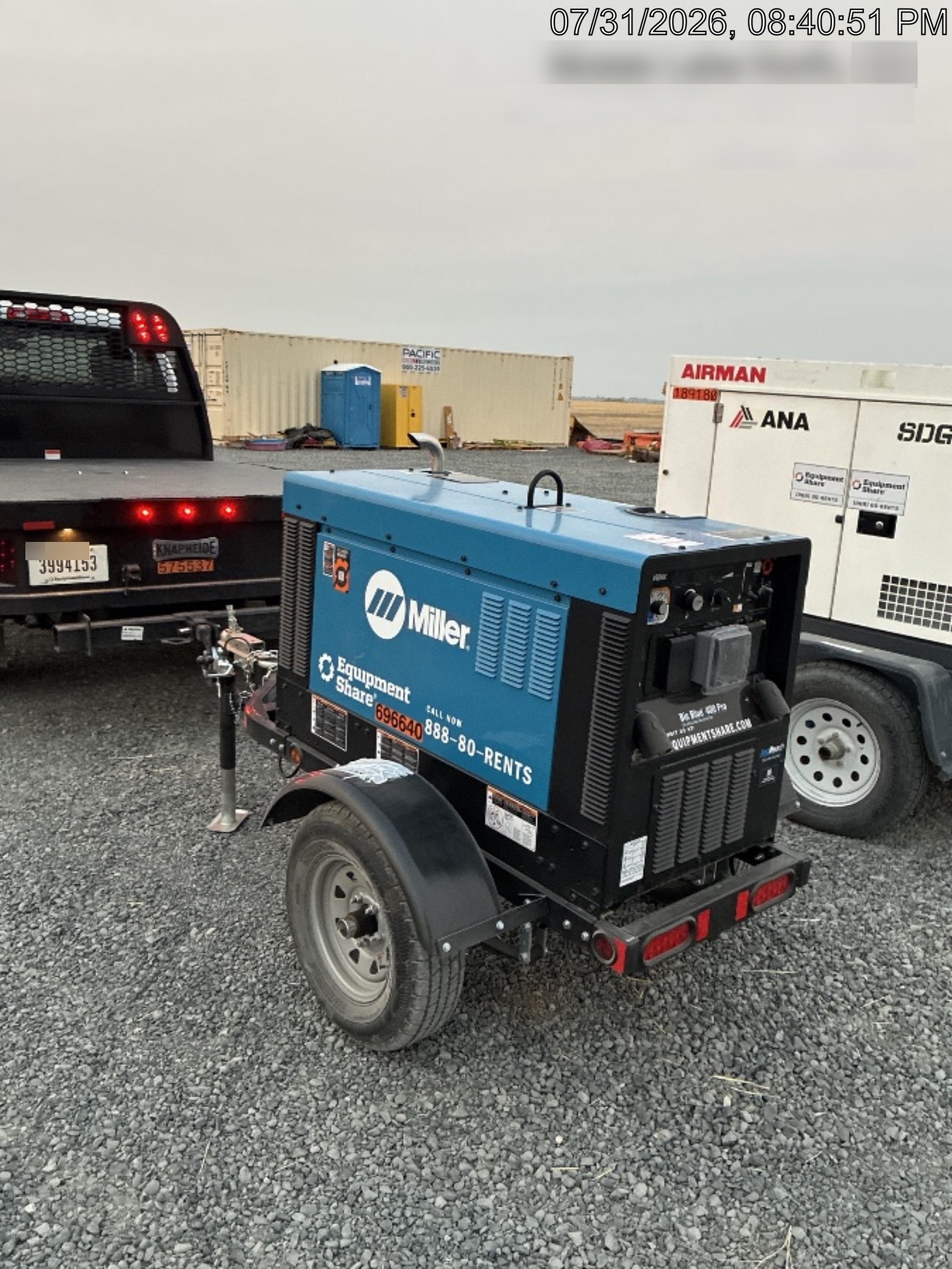 2026 MILLER ELECTRIC BIG BLUE 400