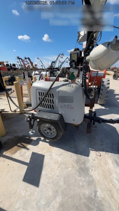 2018 Wacker Neuson LTV6L-MH Wacker Neuson LTV6L Mobile Light Tower w/Fuel Level Sensor Installed