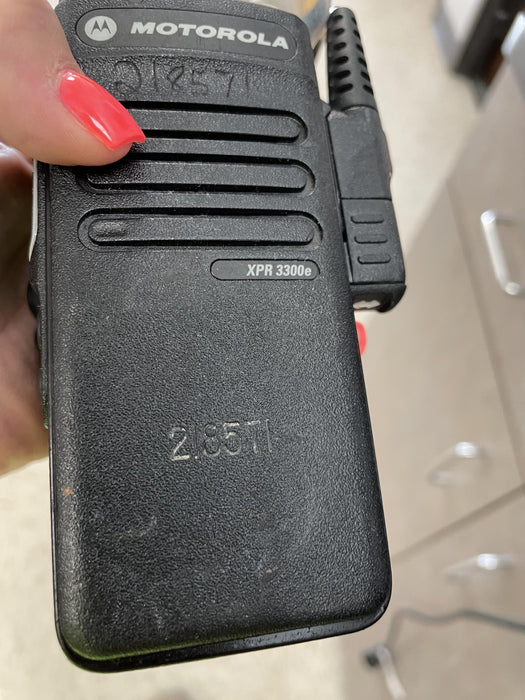 2022 MOTOROLA XPR3300E