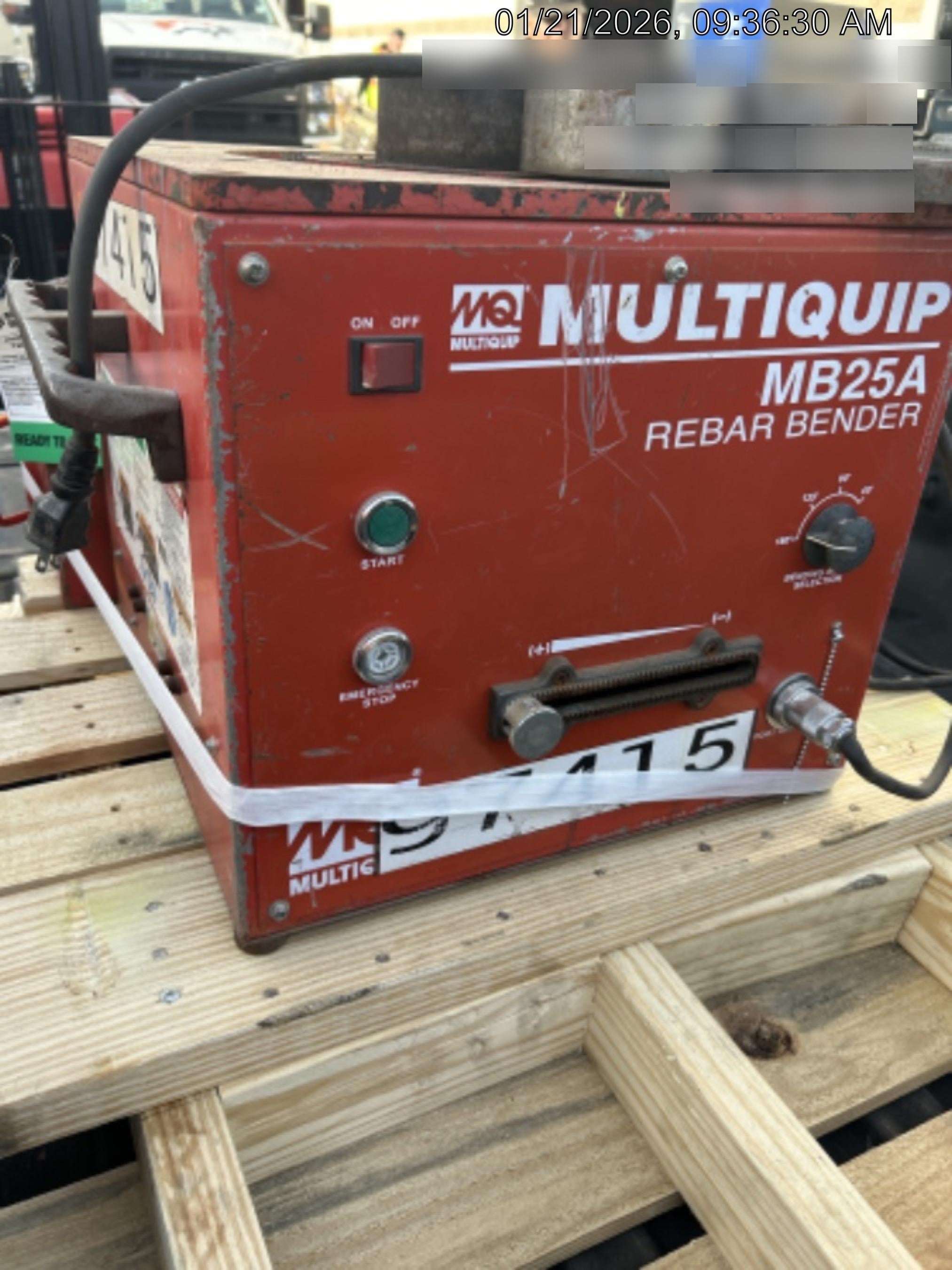 2020 MULTIQUIP MB25A