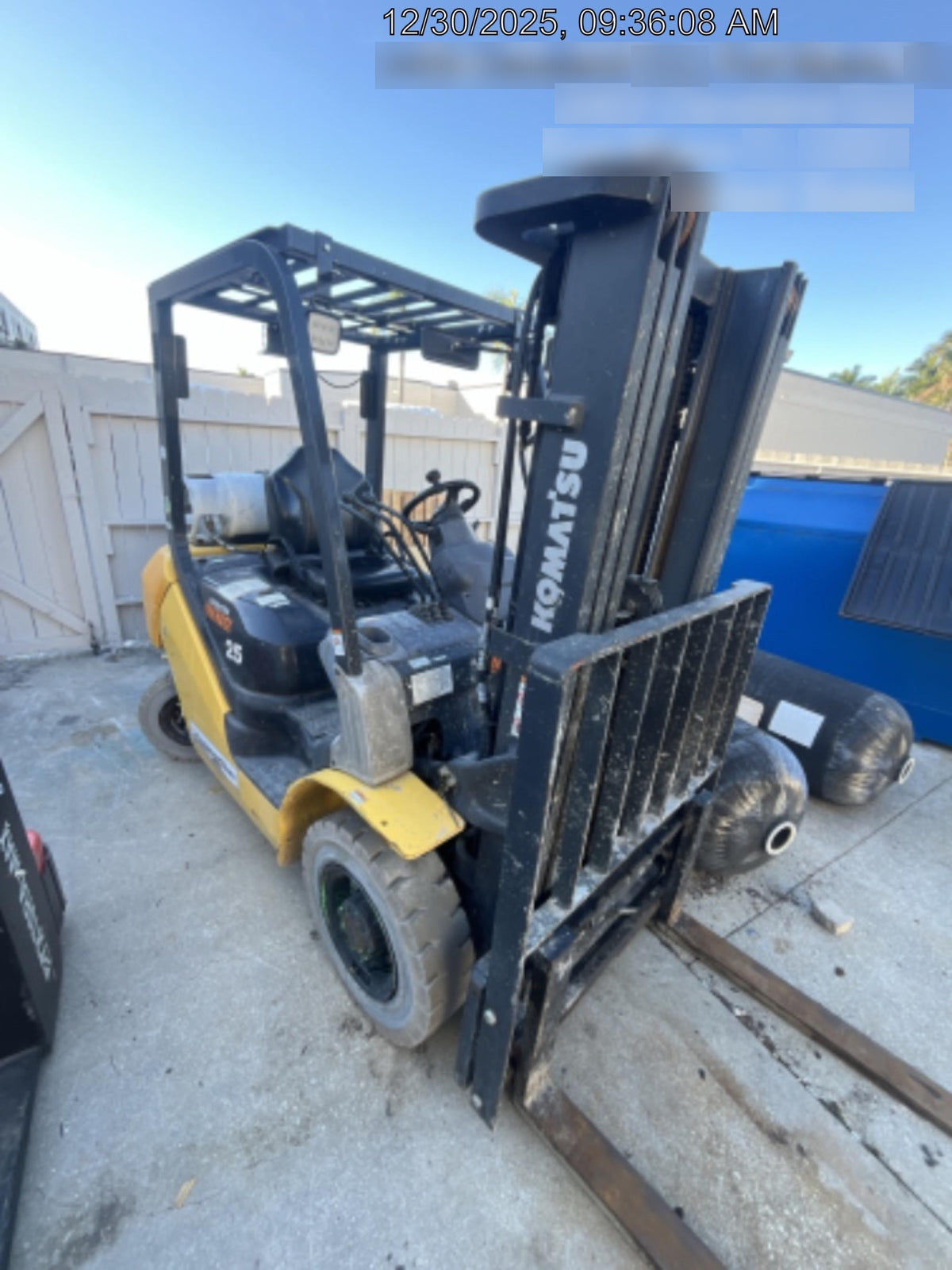 2022 KOMATSU FG25T-16
