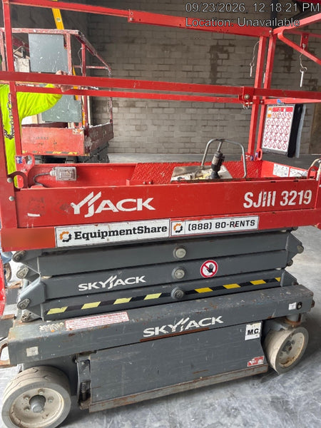 2017 Skyjack SJIII-3219 Standard Rental Specs