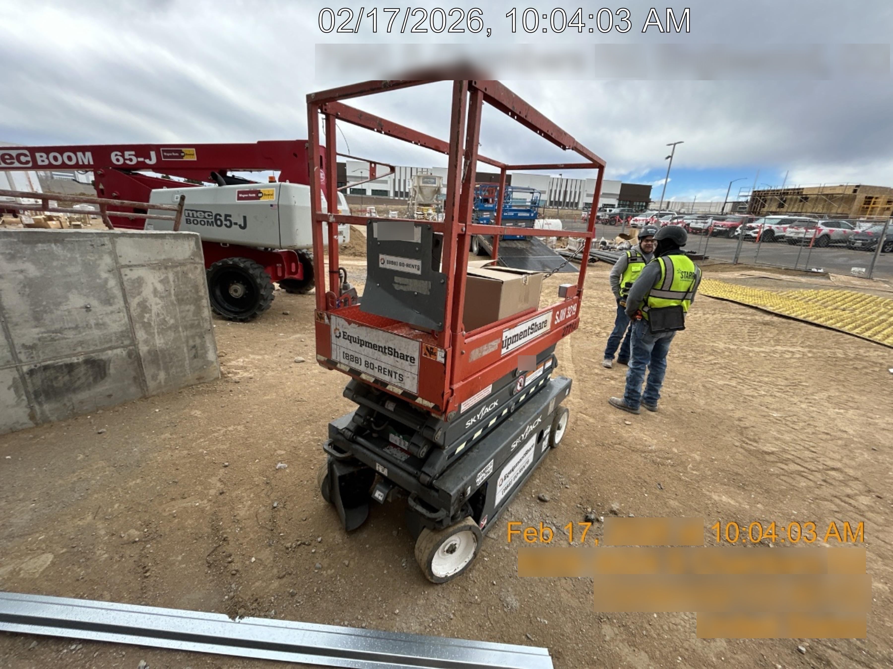 2019 Skyjack SJIII-3219 Standard Options
