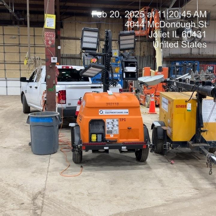 2024 Generac MLT2 Diesel, Flex Switch 120V Input, Powerzone Controller, 
(4) 320W LED Lights, 4kW Generator, 39.9 Gal Fuel Tank, 2" Ball, T3