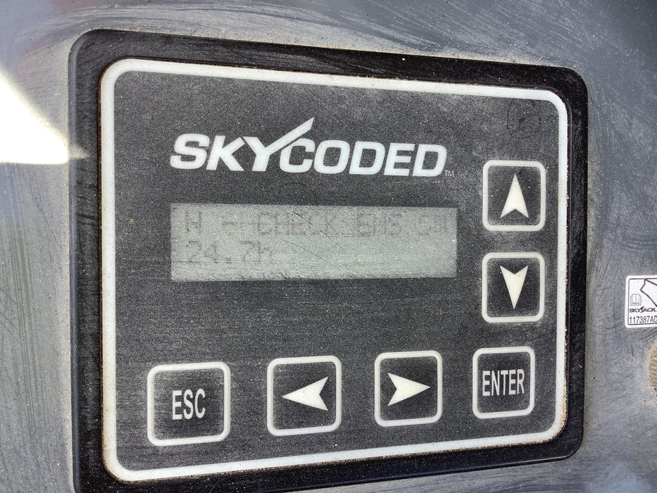 2020 Skyjack SJIII-3226 Solid NM Tires, Half height spring hinged entry gate, Dual Beacons