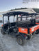 2022 Kubota RTV-X1140W-H Plastic Canopy, Windshield Acrylic Clear, LED Strobe Light, Wire Harness Kit, Back up Alarm