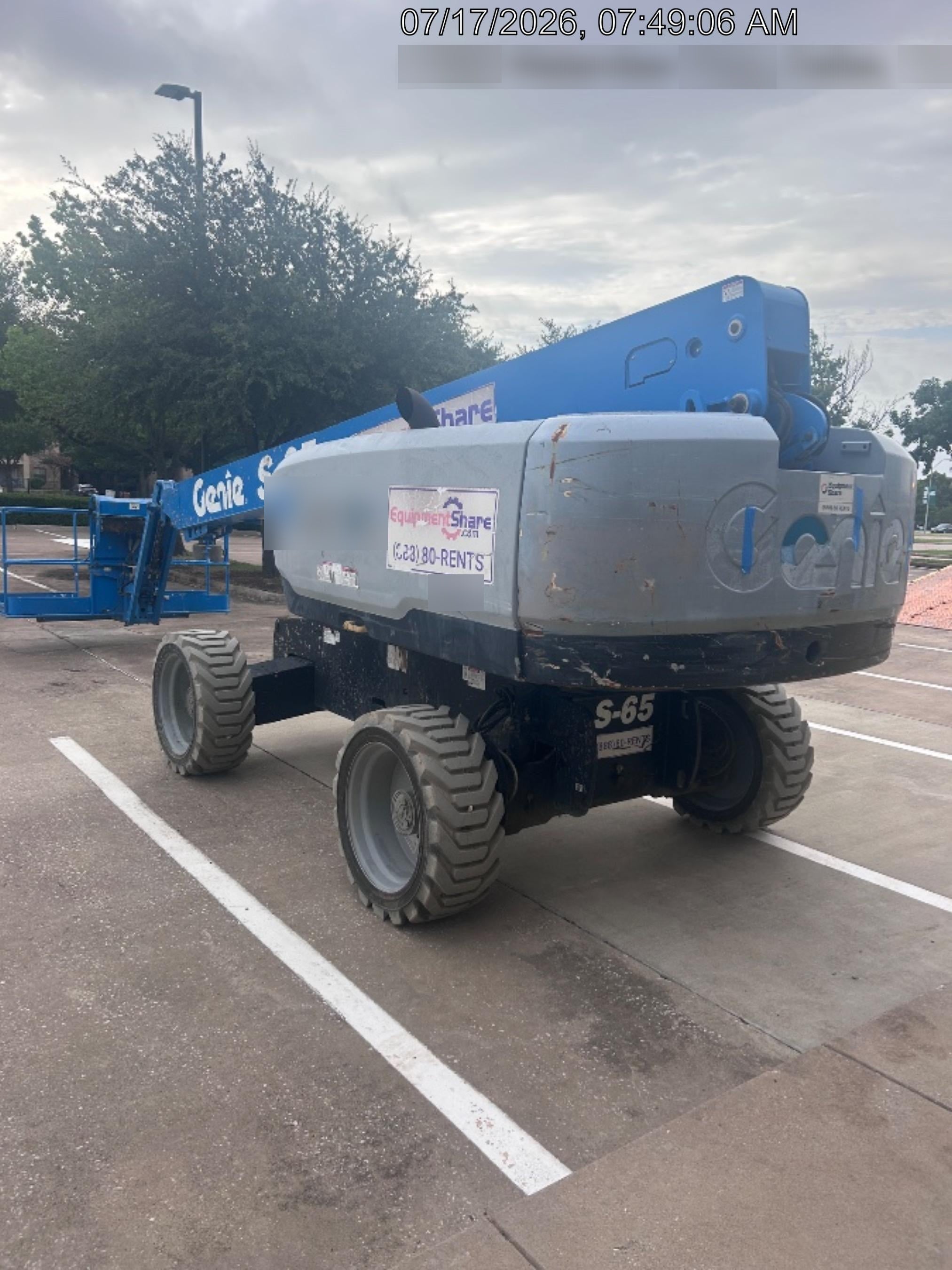2016 GENIE S-65