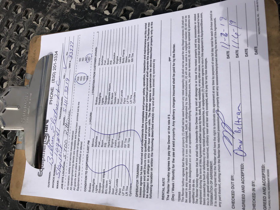 2019 Skyjack SJIII-3219 Standard w/Trojan Batteries