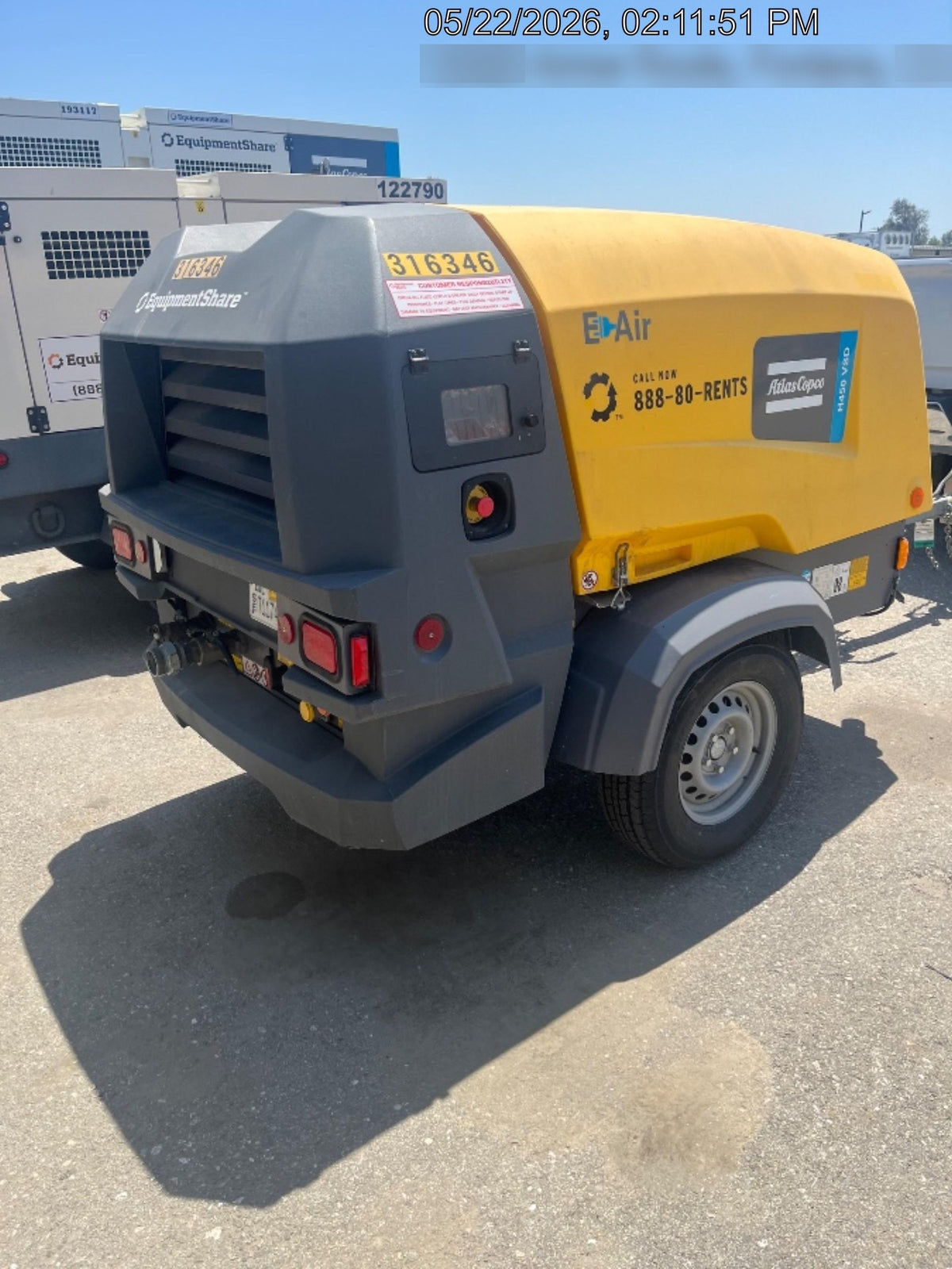 2023 ATLAS COPCO E-AIR H450