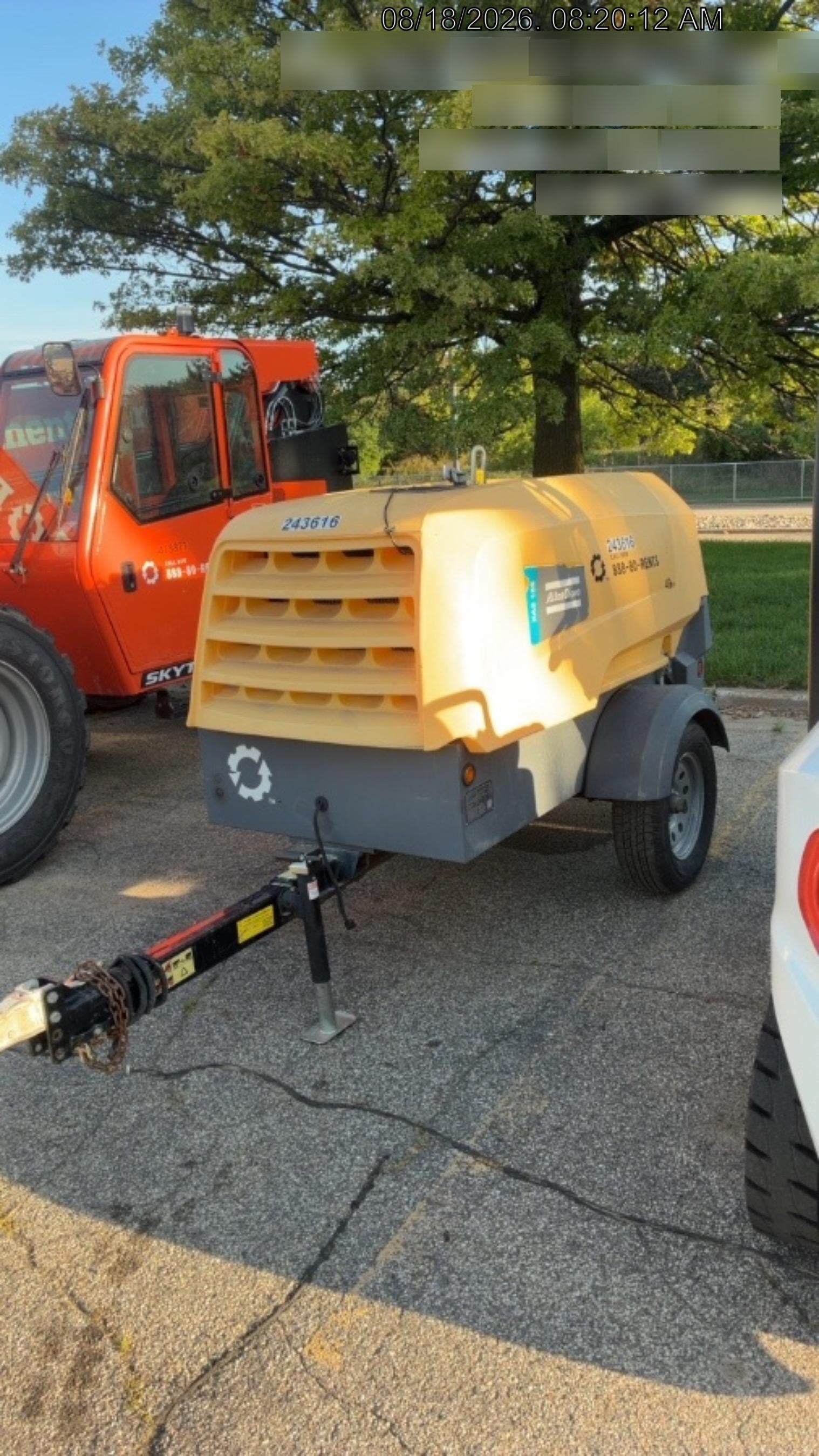 2022 ATLAS COPCO XAS188 CWK