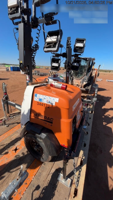 2023 Generac MLT2 Diesel, Flex Switch 120V Input, Powerzone Controller, (4) 320W LED Lights, 4kW Generator, 39.9 Gal Fuel Tank, 2" Ball, T3