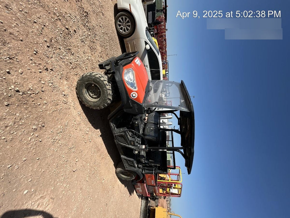 2021 Kubota RTV-X1140W-H Plastic Canopy, Windshield Acrylic Clear, LED Strobe Light, Wire Harness Kit, Back up Alarm