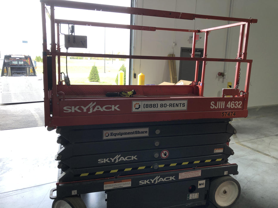 2018 Skyjack SJIII-4632 Standard Rental Specs