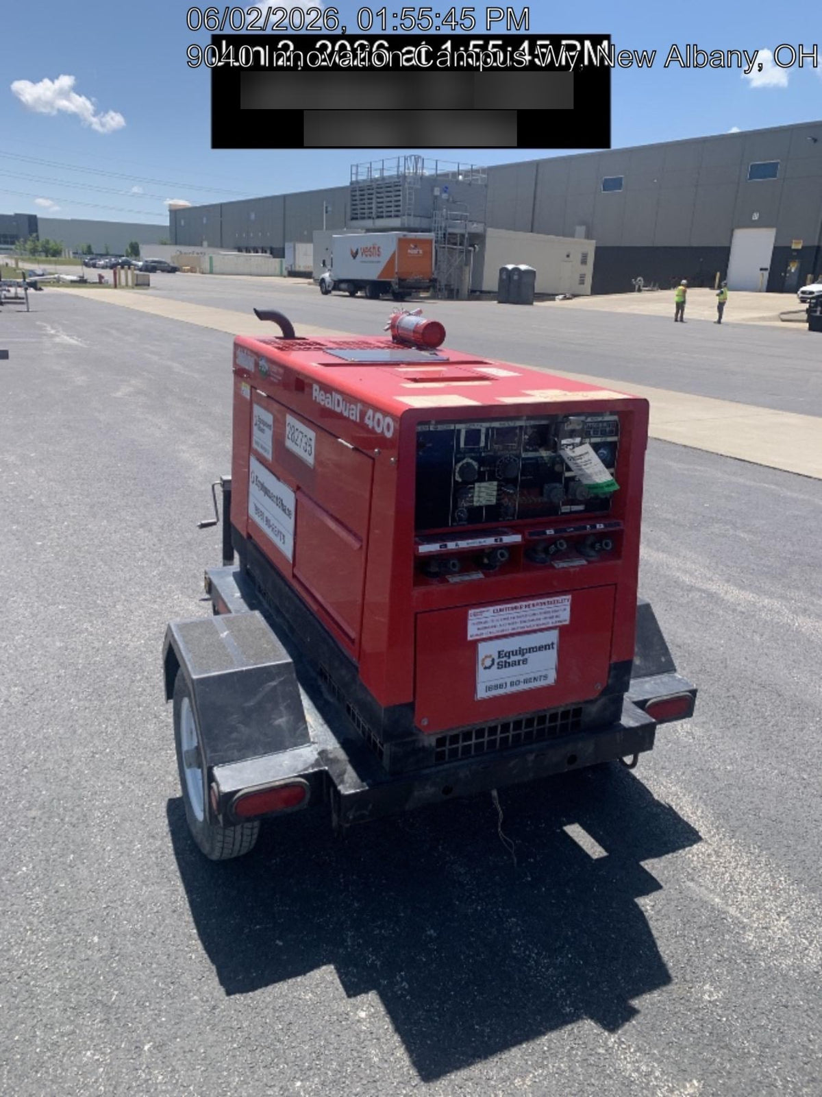 2022 Shindaiwa DGW400MDL Kubota D902 Engine, 23 HP, Dual Op Welder, Wire, Arc, Droop Stick, Tig, and CC Stick Functionality, Simulphase, 3 Phase and 1 Phase Gen Output, Single Axle NB Trlr, Slr Trckl Chrg 12V 12W, Fire Ext