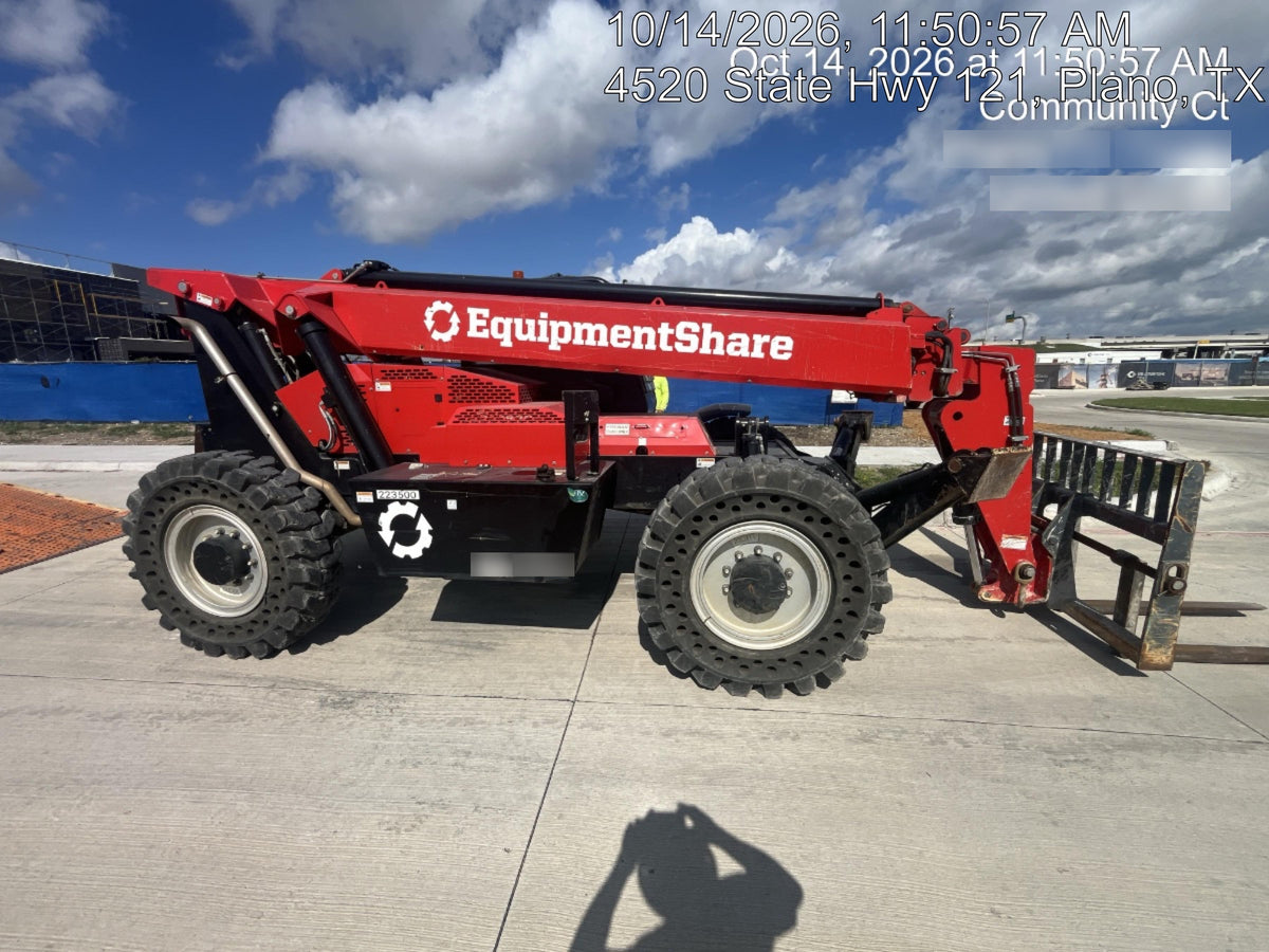 2022 Manitou MTA10055 120Hp Dsl, Cab/Heat/Air, Sld Tires, LED WL, Bcn, L Hook, EST-Kpd