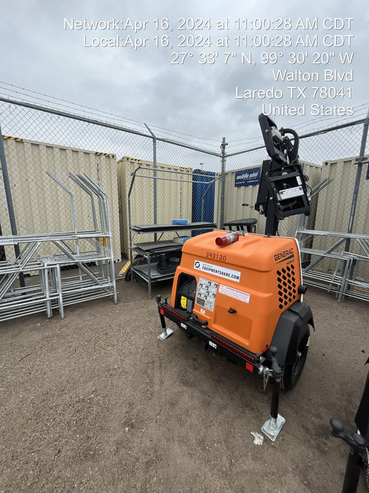 2024 Generac MLT2 Diesel, Flex Switch 120V Input, Powerzone Controller, 
(4) 320W LED Lights, 4kW Generator, 39.9 Gal Fuel Tank, 2" Ball, T3