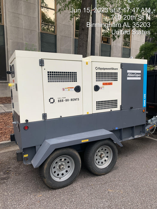2022 ATLAS COPCO QAS 125