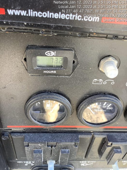 2022 Lincoln Electric LE400 Kubota V1505, Trlr, Cable Rack, Light Kit, ES Decals, T3