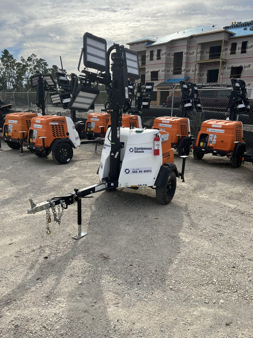 2023 Generac MLT2 Diesel, Flex Switch 120V Input, Powerzone Controller, 
(4) 320W LED Lights, 4kW Generator, 39.9 Gal Fuel Tank, 2" Ball, T3