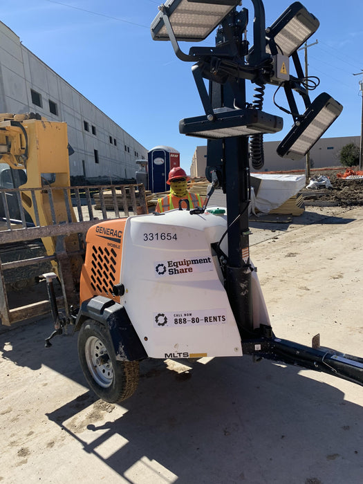 2023 Generac MLT2 Diesel, Flex Switch 120V Input, Powerzone Controller, (4) 320W LED Lights, 4kW Generator, 39.9 Gal Fuel Tank, 2" Ball, T3