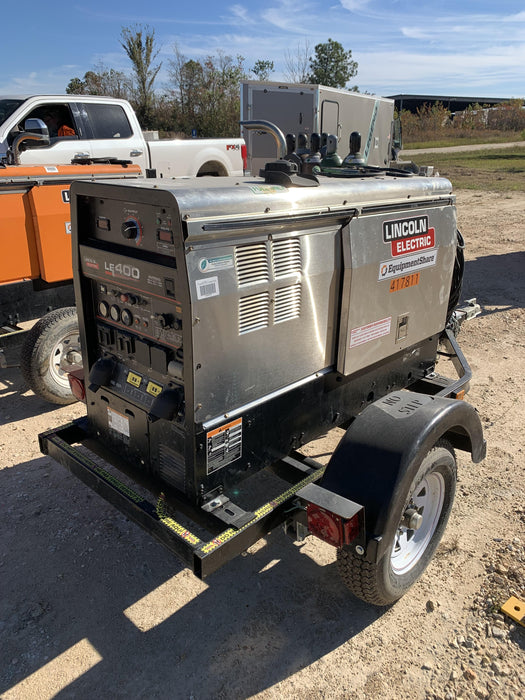 2024 Lincoln Electric LE400 Kubota V1505, Trlr, Cable Rack, Light Kit, ES Decals, T3