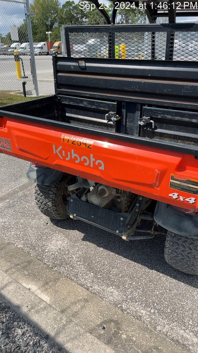 2021 Kubota RTV-X1140W-H Plastic Canopy, Windshield Acrylic Clear, LED Strobe Light, Wire Harness Kit, Back up Alarm