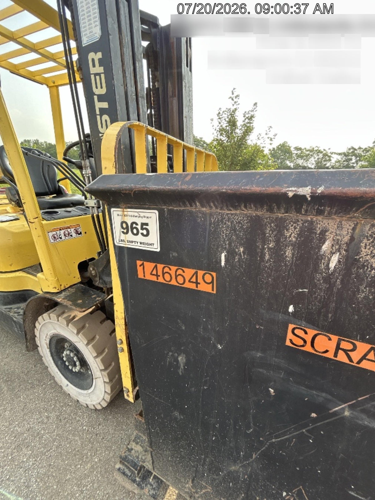 2021 STAR INDUSTRIES M-1820 - Self-Dump Hopper
