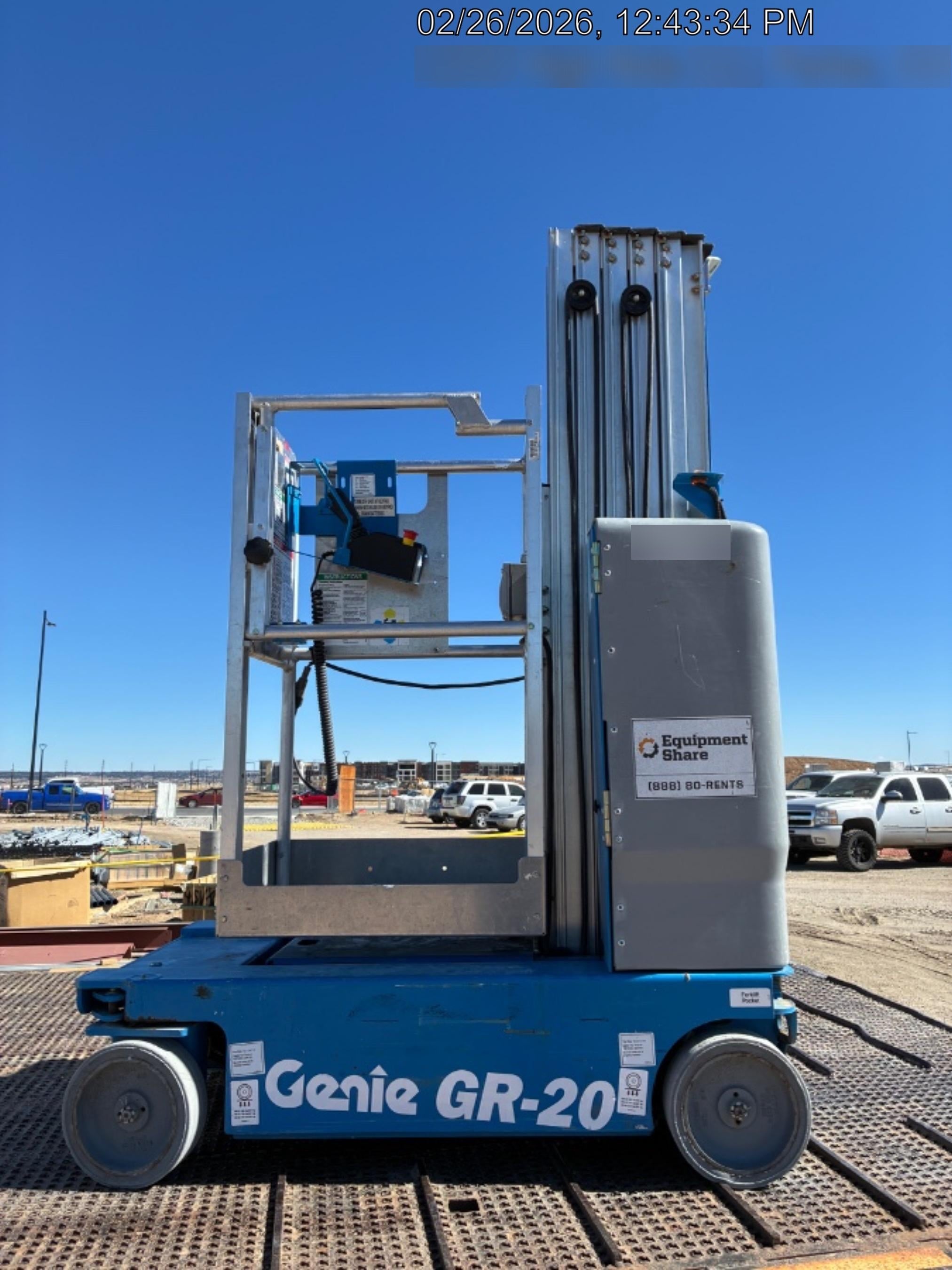 2019 GENIE GR-20