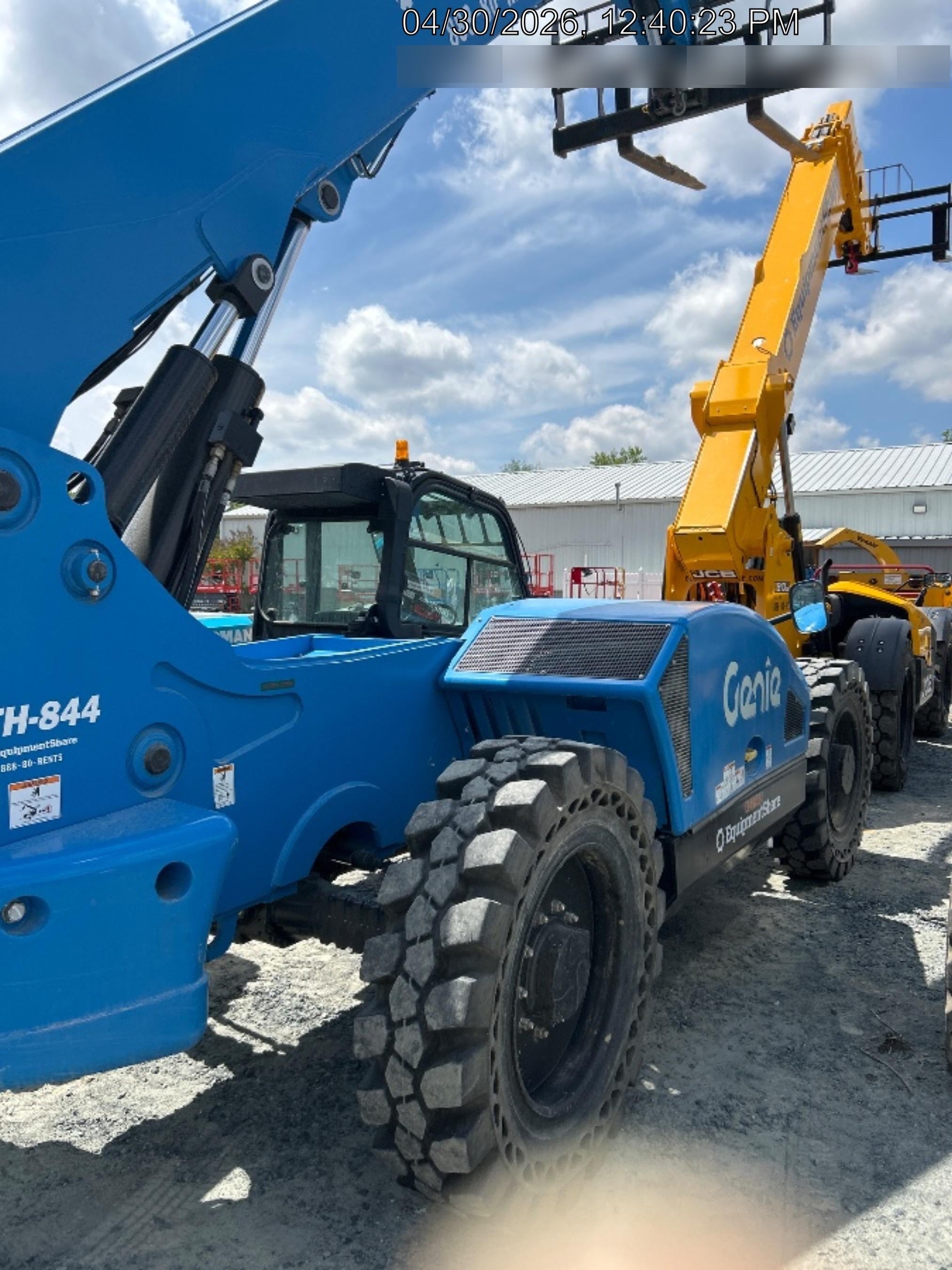 2024 Genie GTH-844 74Hp Dsl, Cab/Heat/Air, Sld Tires, LED WL, Bcn, L Hook, T3 + Access Control